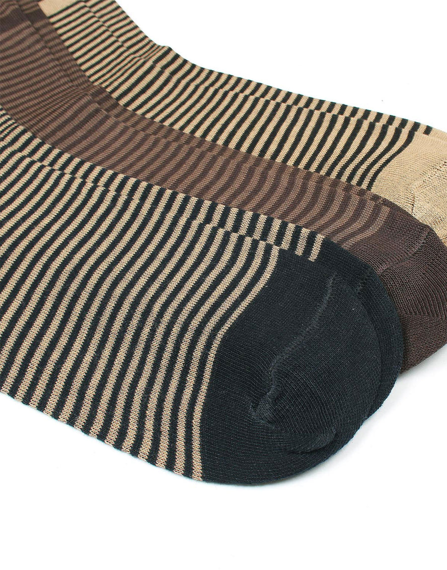 Pack of 3 Stripe Design Socks