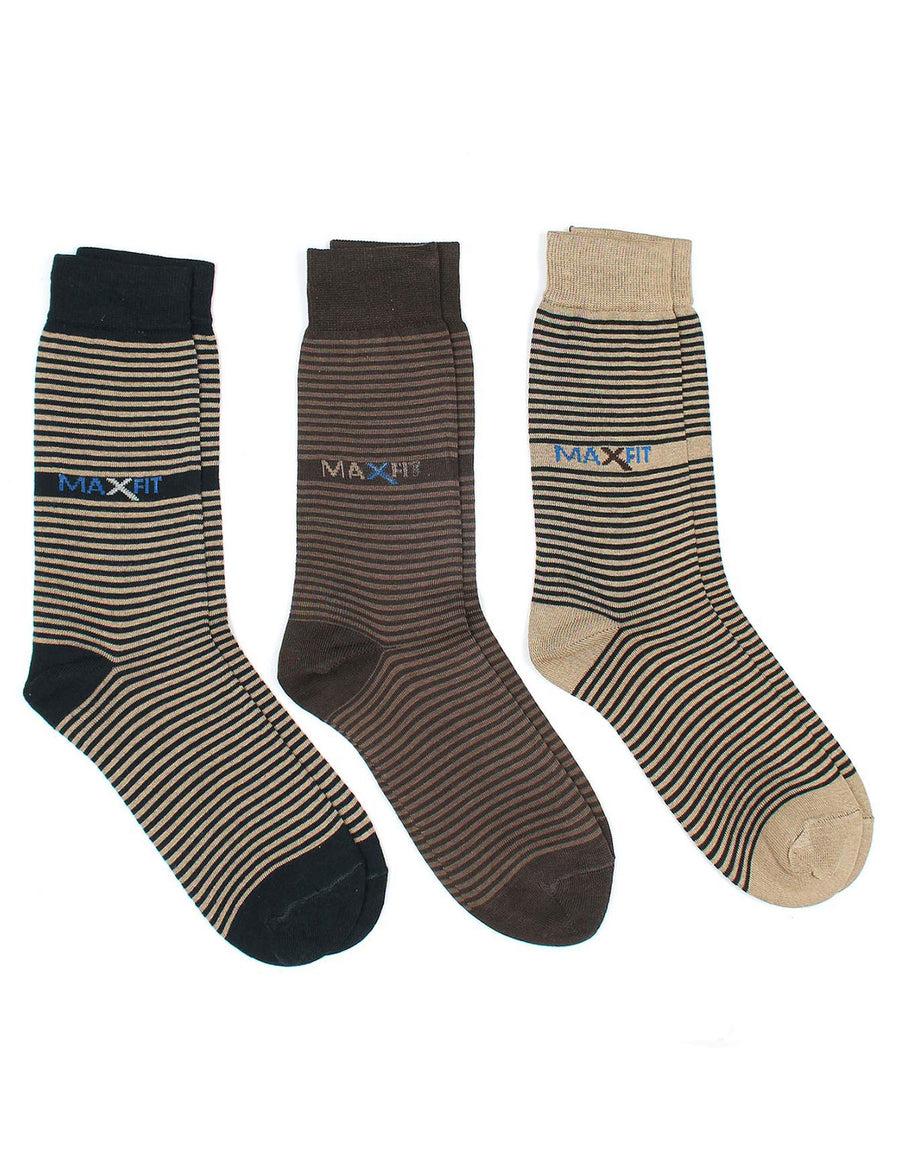 Pack of 3 Stripe Design Socks